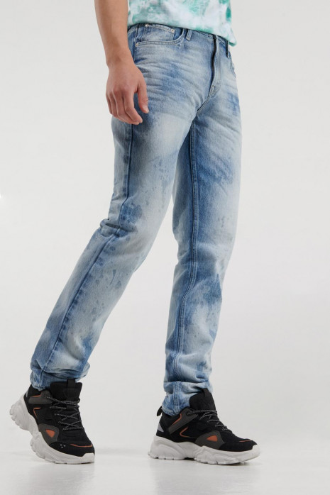 Jean slim con laser