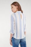 Blusa a rayas manga larga