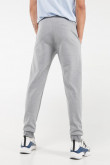 Jogger con bolsillos laterales y estampado