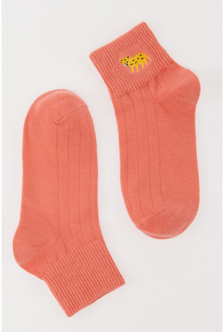 Medias cortas con motivo