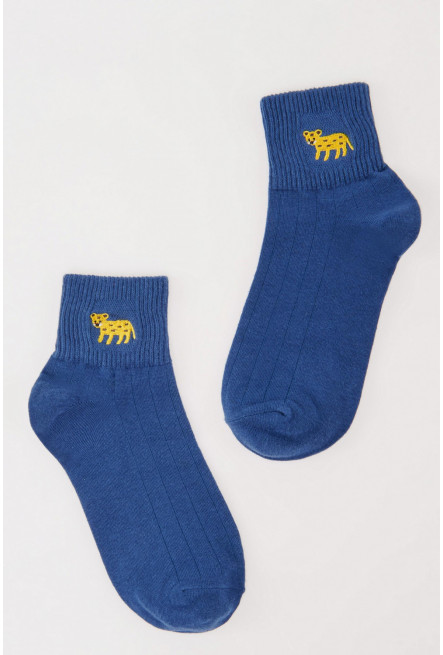 Medias cortas con motivo