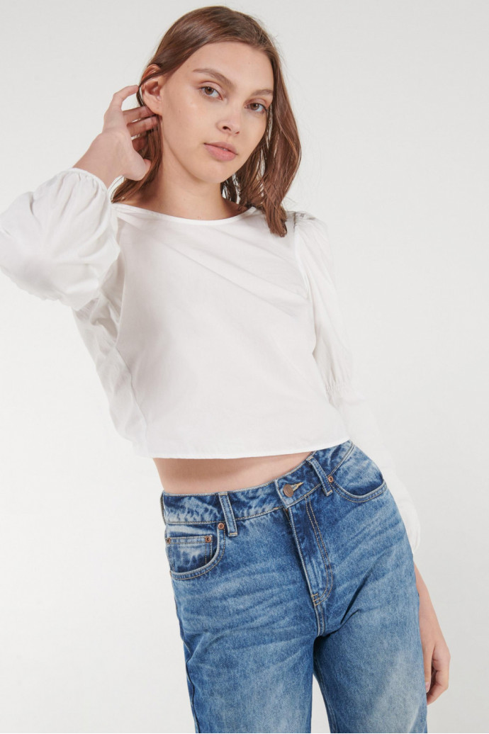 BLUSA UNICOLOR