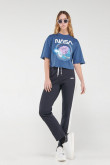 Camiseta manga corta con estampado en frente Nasa.