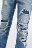 Jean skinny con rotos