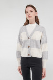 Cardigan tejido