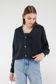 Cardigan tejido