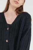 Cardigan tejido
