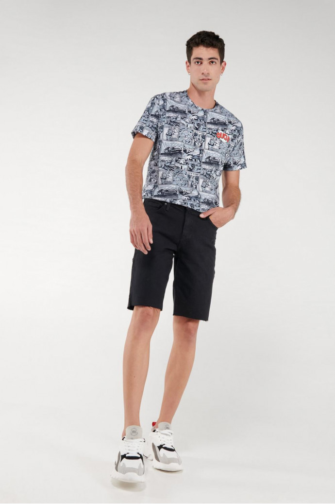Bermuda denim slim