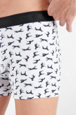 Ropa interior-Boxer-Pierna Media - Estampado