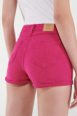 Short unicolor tiro alto