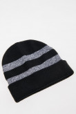 Gorro tejido a rayas