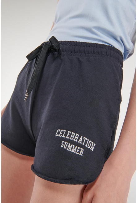 Short para mujer, con estampado en frente