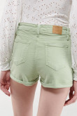 Short unicolor tiro alto