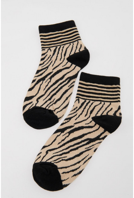 Medias cortas con motivo