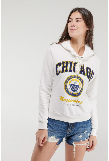 Short denim tiro alto