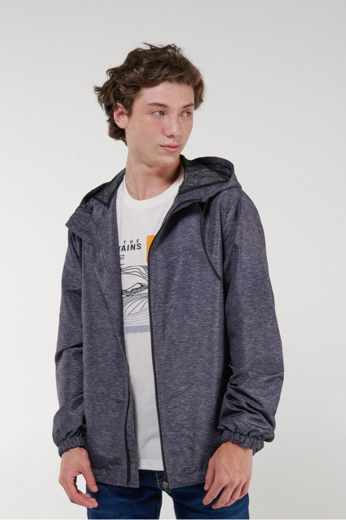 CHAQUETA LIVIANA ESTAMPADA