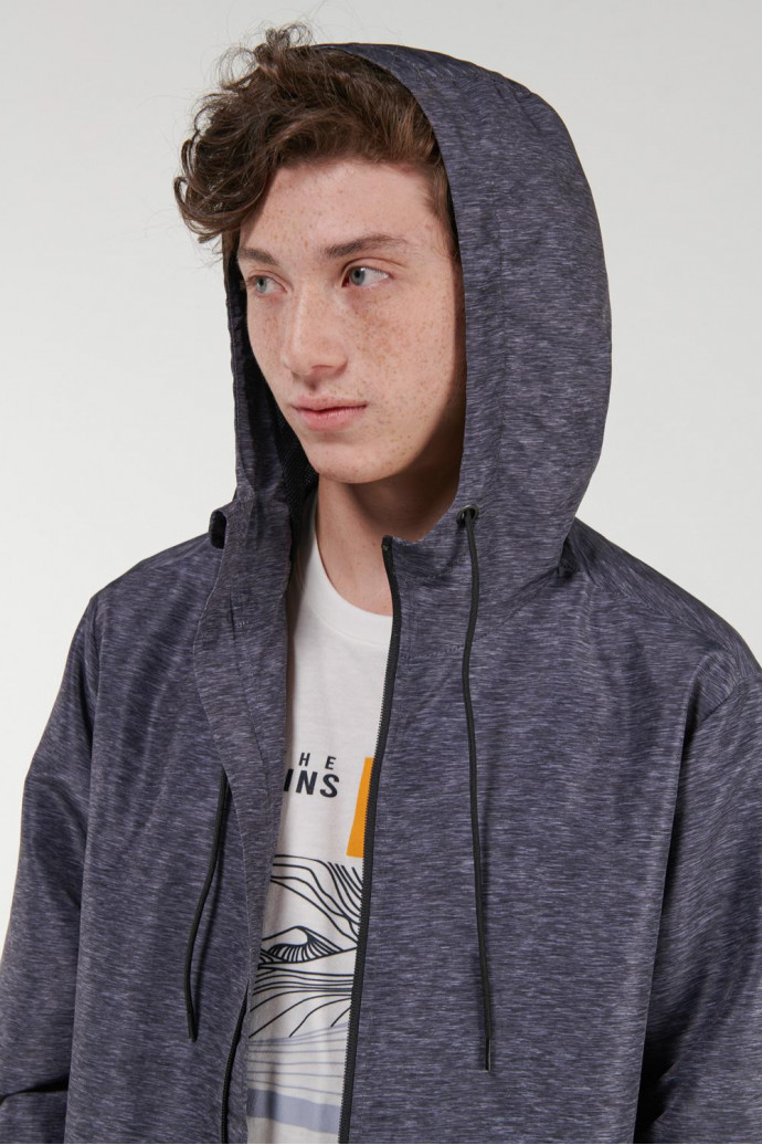 CHAQUETA LIVIANA ESTAMPADA