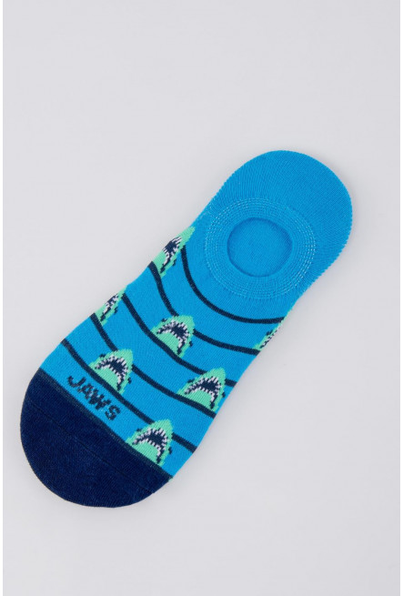 Medias cortas con motivo Tiburón