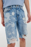 Bermuda Slim estampado Mickey.