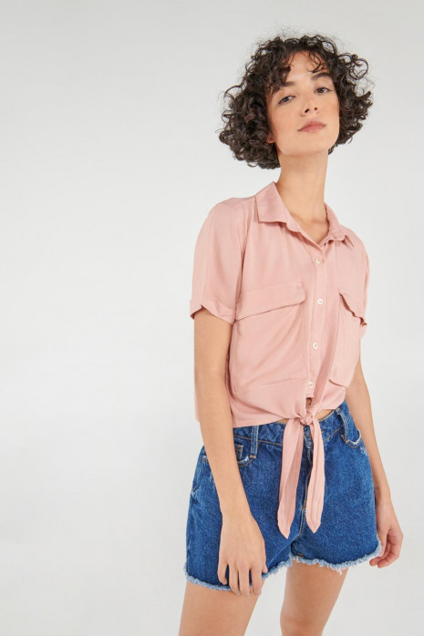 Blusa unicolor