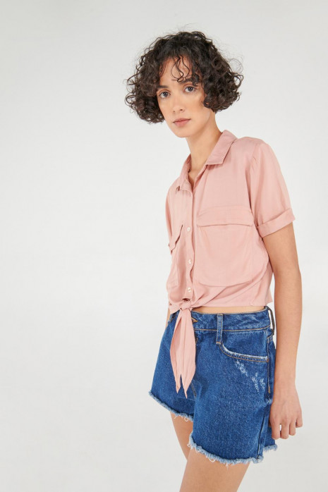 Blusa unicolor