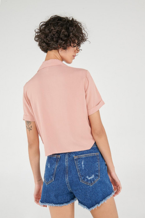 Blusa unicolor