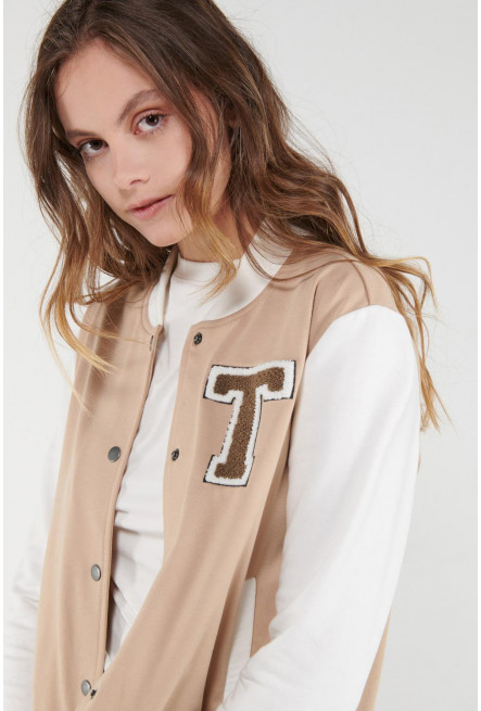 Chaqueta bomber college