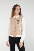 Chaqueta bomber college