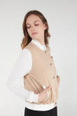 Chaqueta bomber college