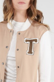 Chaqueta bomber college