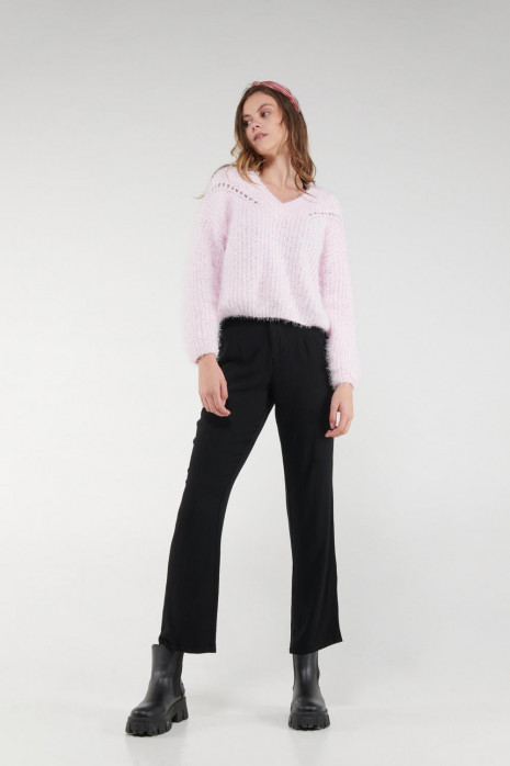 Sueter cuello en v