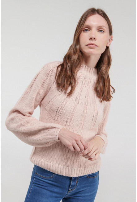 Suéter cuello alto