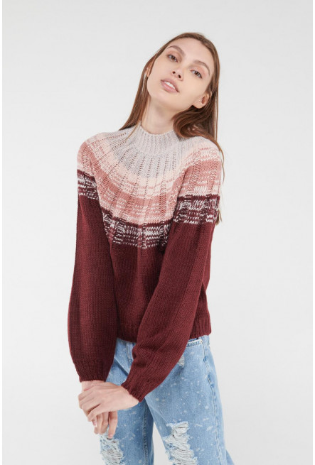 Suéter cuello alto