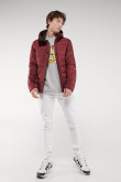 Chaqueta acolchada con capota