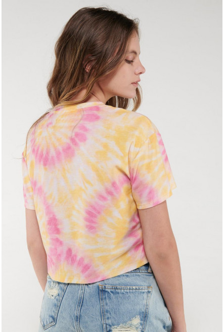 Camiseta, manga corta, con estampado.