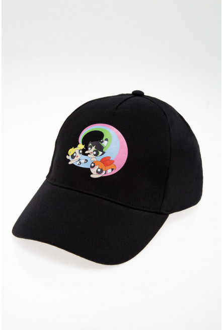 Cachucha unicolor con motivo Chicas Superpoderosas