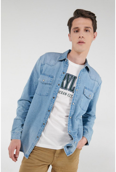 Camisa denim