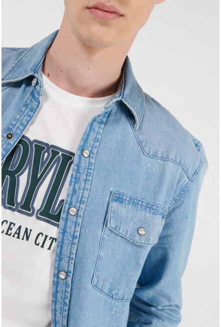 Camisa denim