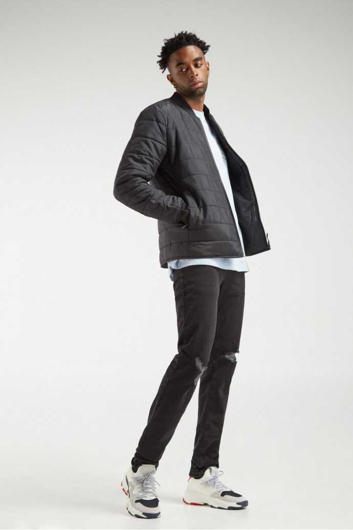 Chaqueta bomber acolchada