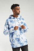 Buzo estampado fit con capota.