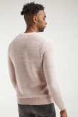 Suéter cuello redondo
