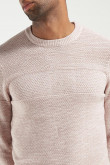 Suéter cuello redondo