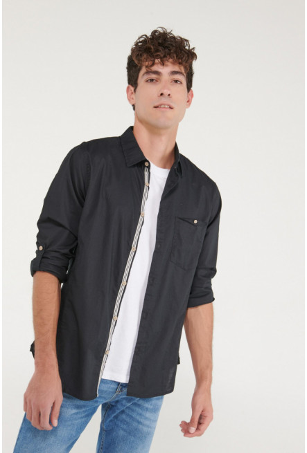 Camisa unicolor