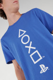 Camiseta manga corta estampado de Play Station.