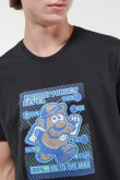 Camiseta manga corta estampada del Señor Cara de Papa.