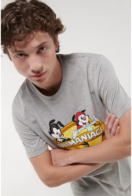 Camiseta manga corta estampada de Animaniacs