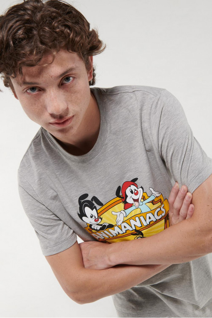 Camiseta manga corta estampada de Animaniacs