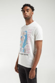 Camiseta manga corta estampada