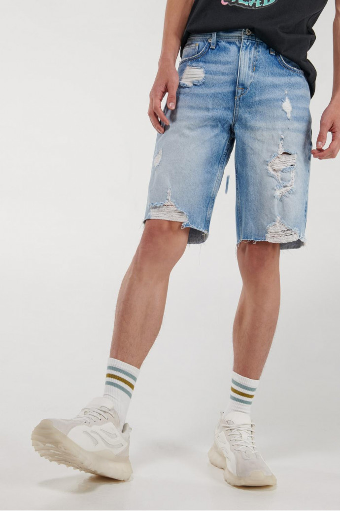 Bermuda denim slim