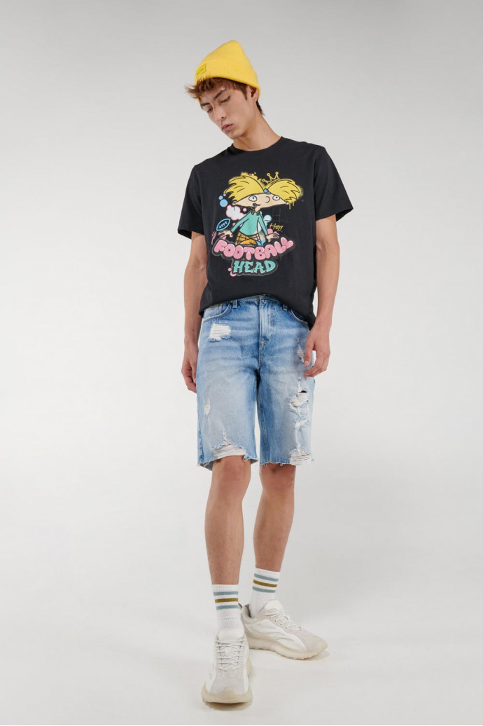 Bermuda denim slim